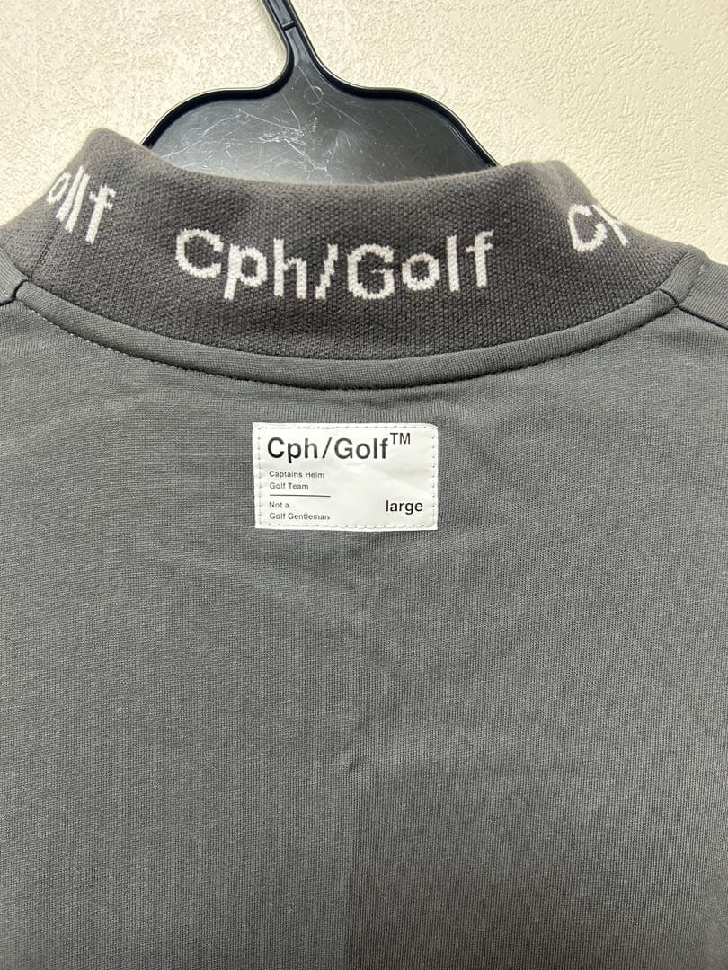 Cph/Golf グレー 長袖　モックネック　L