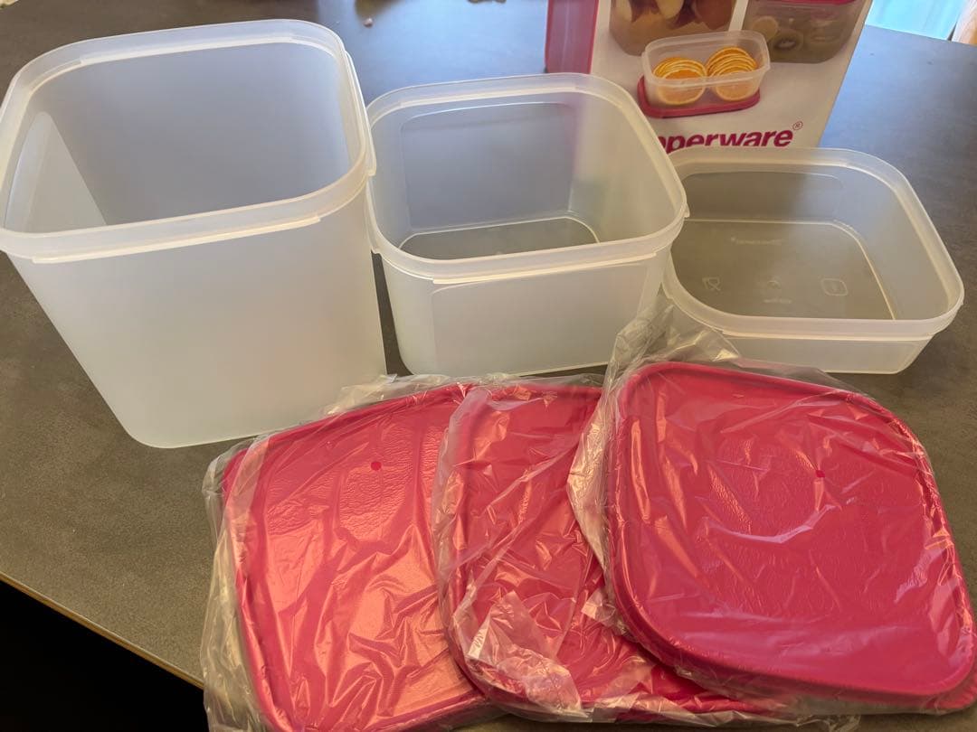 【けいこ】Tupperware MMスクエア　セット
