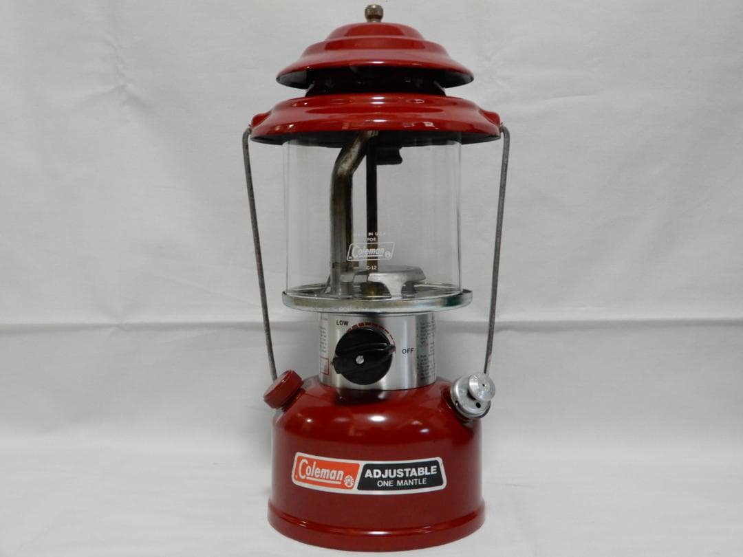 80's　Coleman/コールマン　286A　赤ランタン　完動品！　使用僅美品