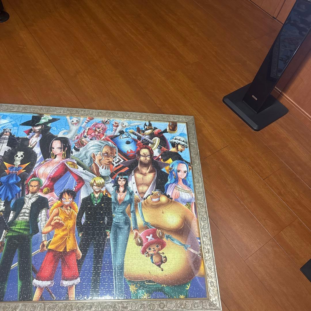 1000ピースワンピース ジグソーパズル フレーム付き