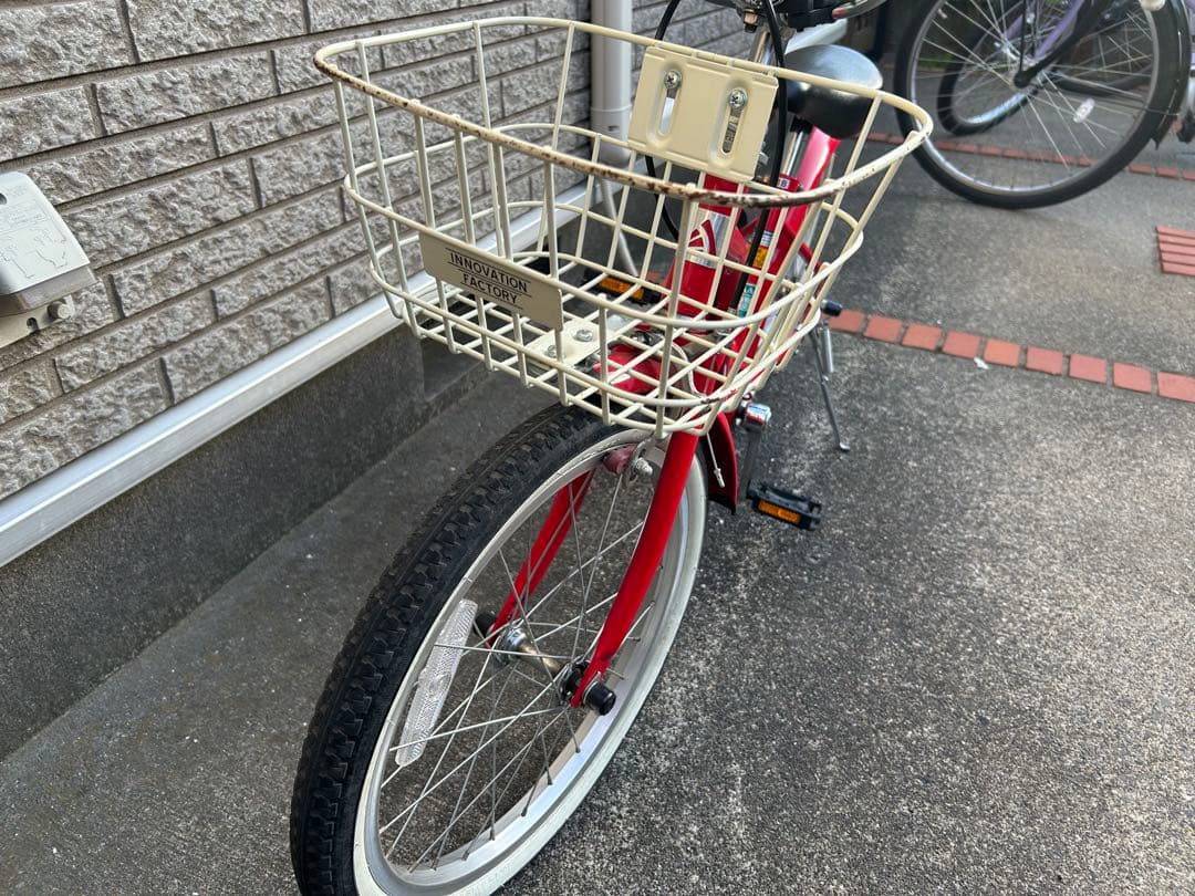 吉祥寺エリア　自転車　18インチ　赤　子供　小学生　キッズ　アサヒサイクル