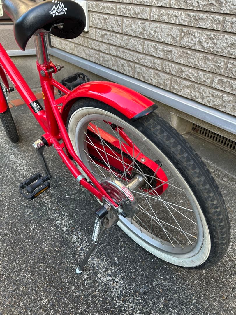 吉祥寺エリア　自転車　18インチ　赤　子供　小学生　キッズ　アサヒサイクル