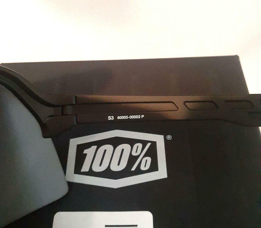 現行モデル 100% S3 ブラック ゴールド ワンハンドレッド サングラス