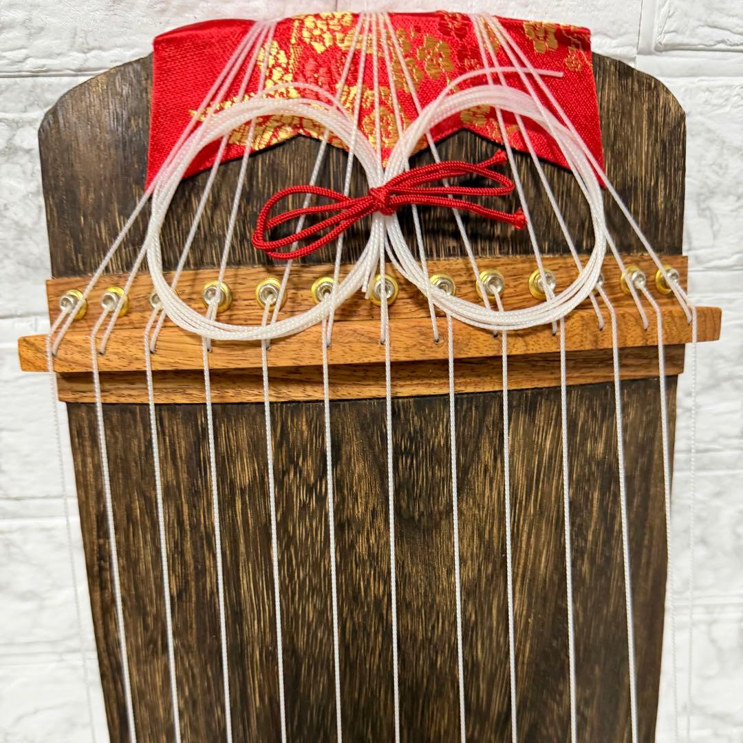 ①美品　ゼンオン 文化箏 羽衣 13弦　保存袋　専用スタンド　立奏台　フルセット