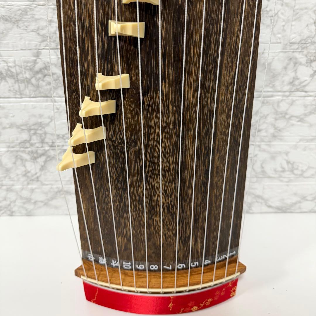 ①美品　ゼンオン 文化箏 羽衣 13弦　保存袋　専用スタンド　立奏台　フルセット