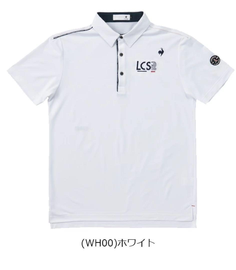 ルコック　ゴルフ　LCS FRA ホワイトポロシャツ　美品