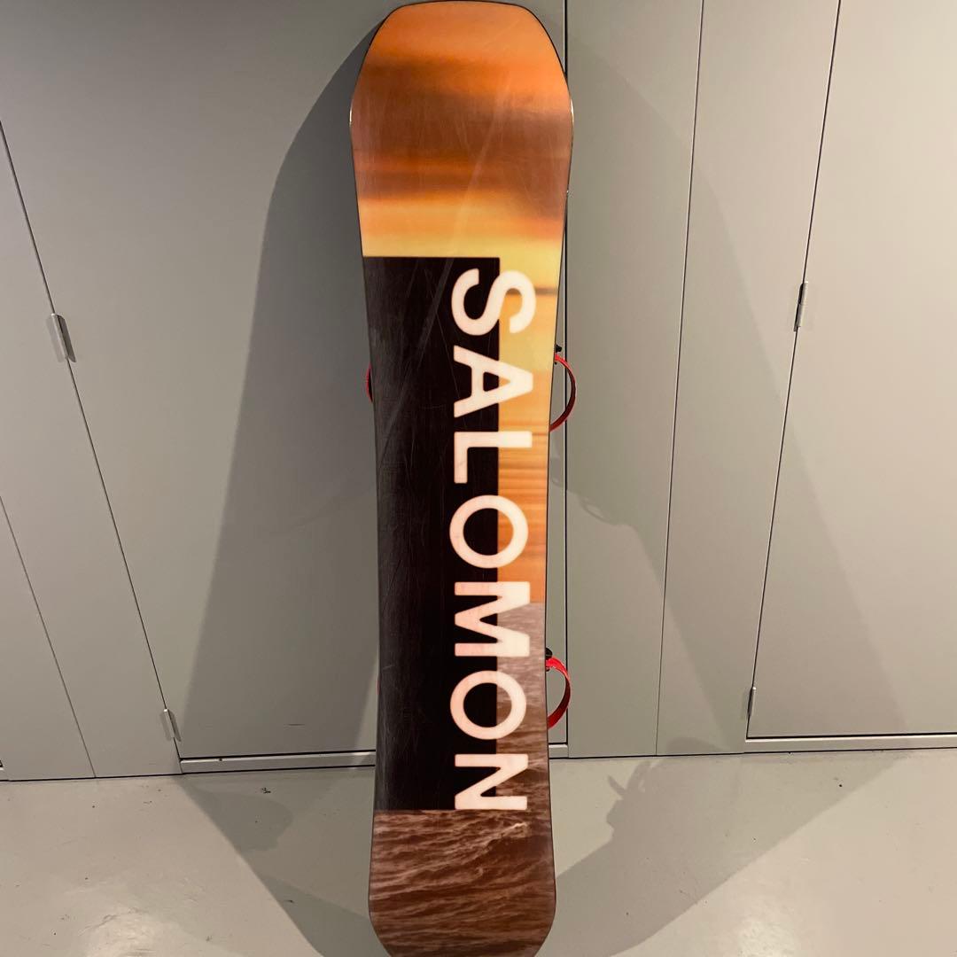 SALOMON スノーボード バインディング付き