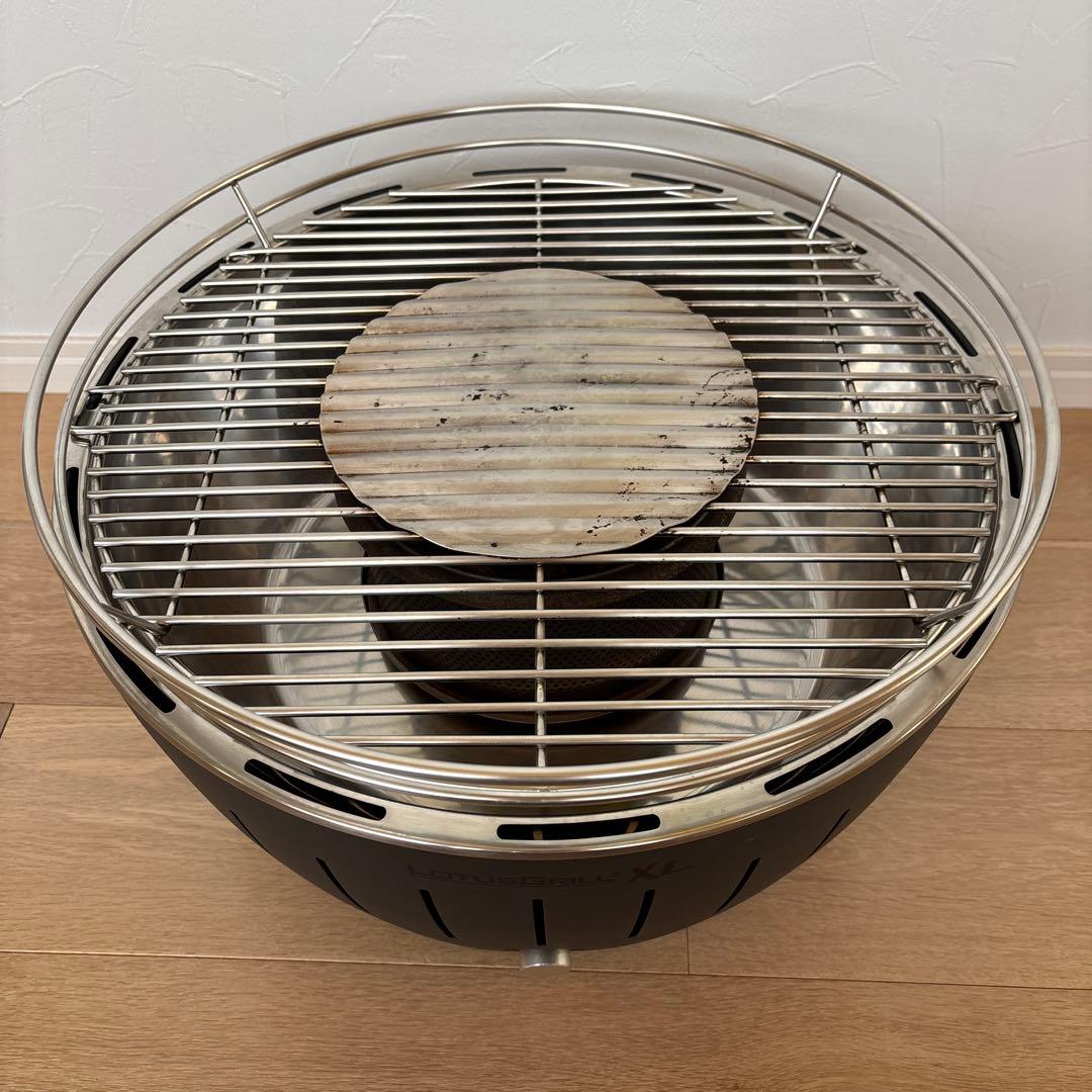無煙 炭火バーベキューコンロ ロータスグリル LotusGrill XL