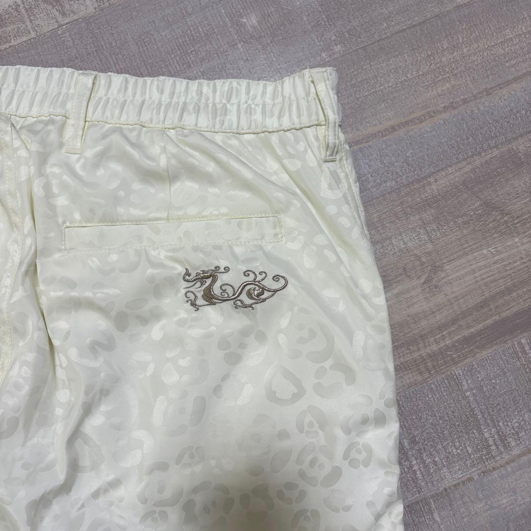 ダンスウィズドラゴン★レオパード柄★撥水★ストレッチ 【メンズ サイズ4（XL】