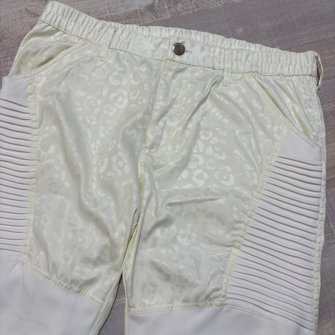 ダンスウィズドラゴン★レオパード柄★撥水★ストレッチ 【メンズ サイズ4（XL】