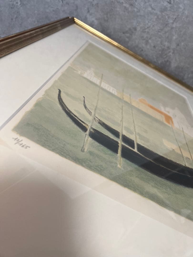 ベルナールカトラン 絵画 リトグラフ 10/165 名品