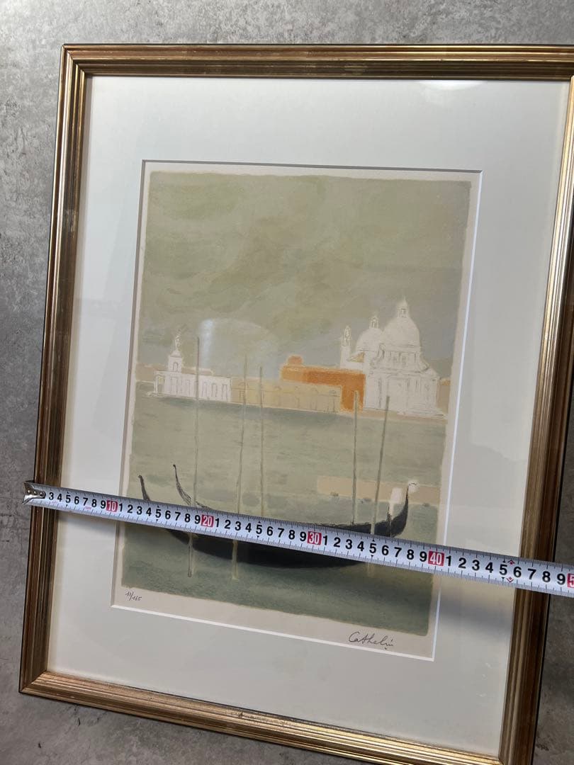 ベルナールカトラン 絵画 リトグラフ 10/165 名品