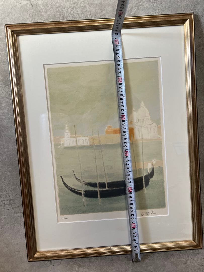 ベルナールカトラン 絵画 リトグラフ 10/165 名品