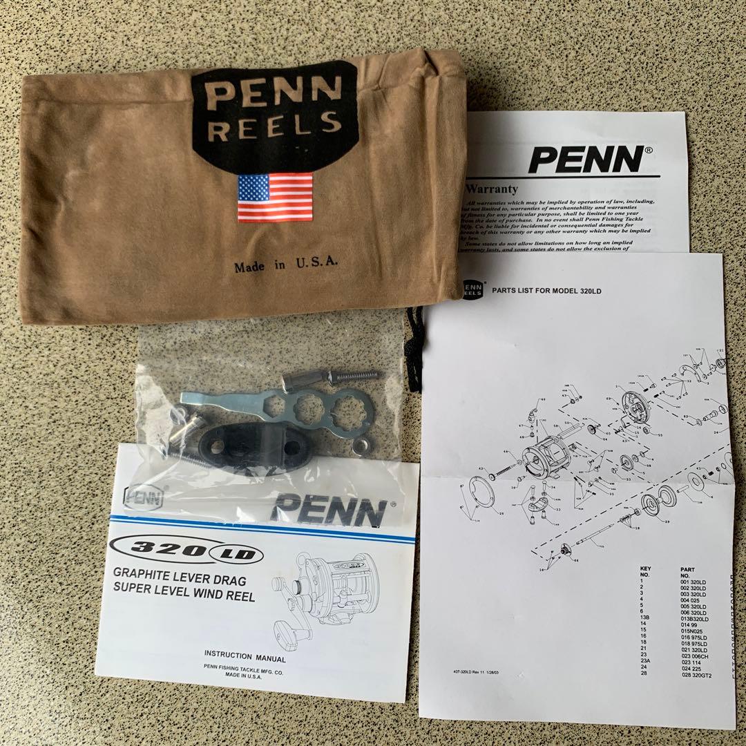 リール PENN 320LD SUPER LEVEL WIND
