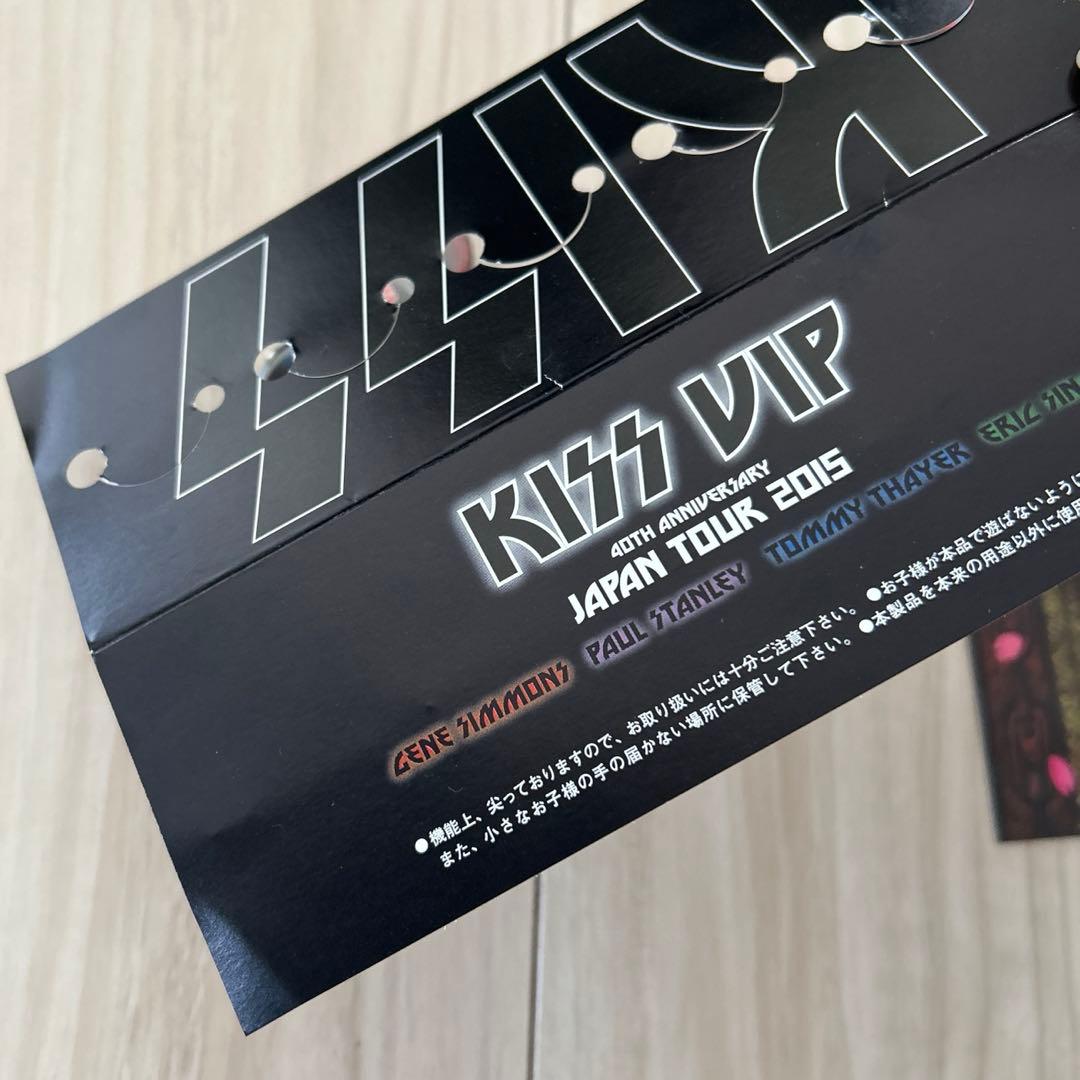 KISSツアーグッズ　サイン入りポスター