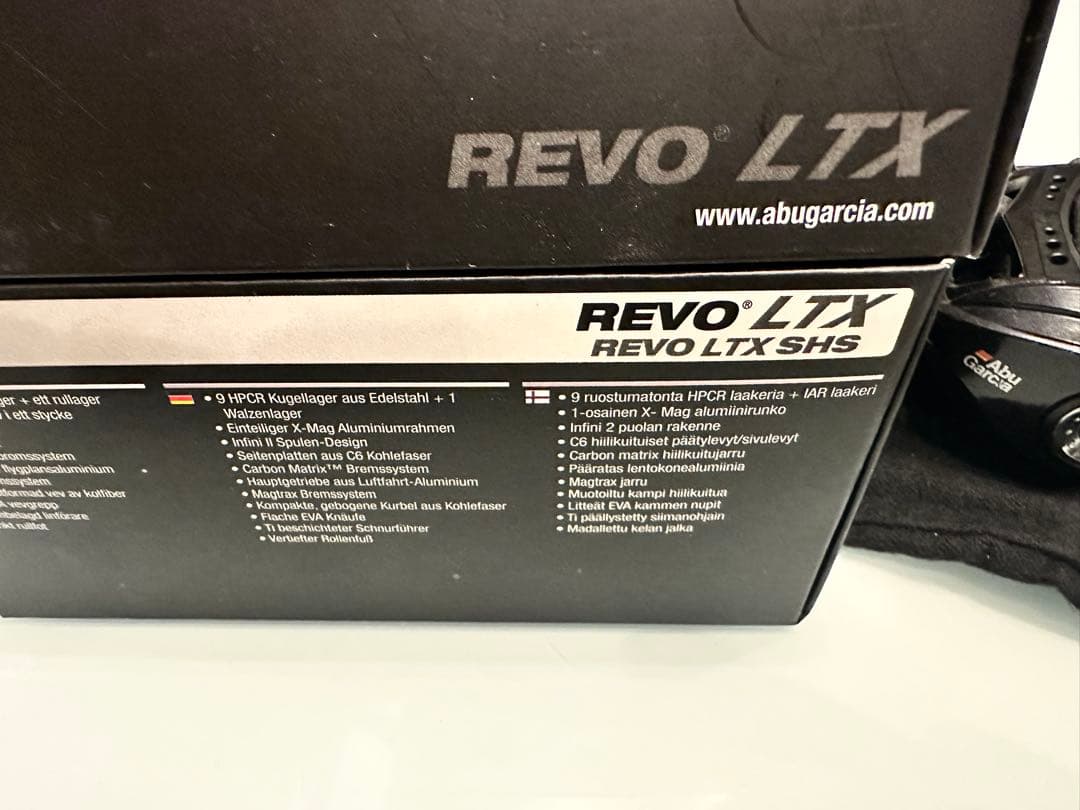 Abu Garcia REVO LTX SHS ベイト●スーパーシャロースプール