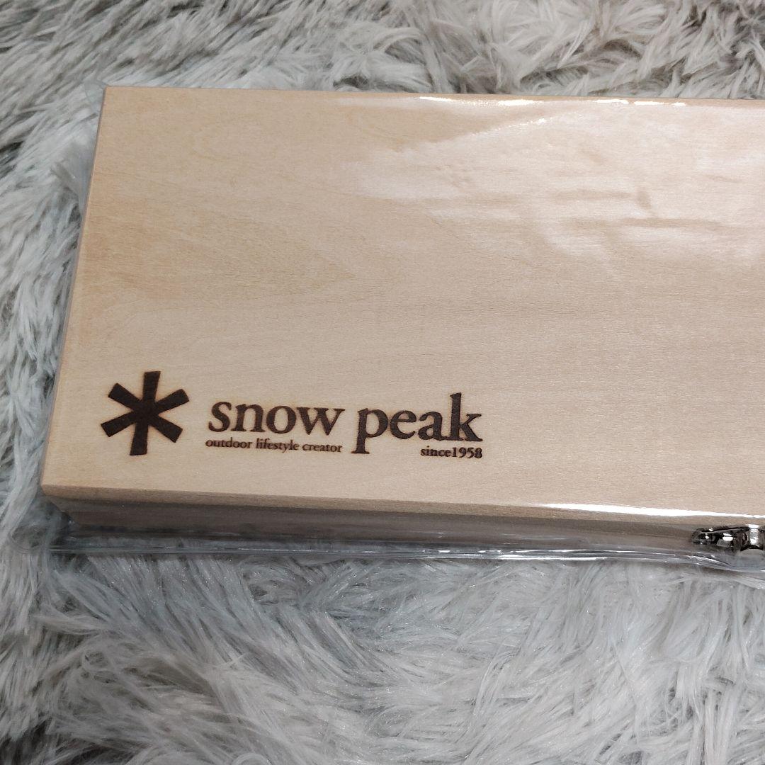 【新品未使用】 peak スノーピーク マナイタセットL ナイフ 包丁