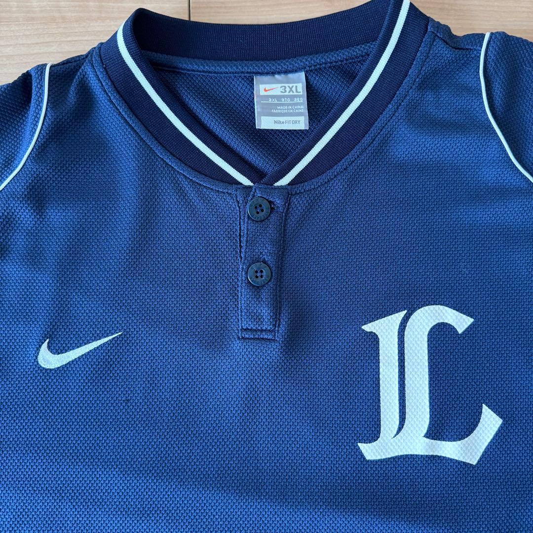実使用　埼玉西武ライオンズ　支給　ユニフォーム　ジャージー　NPB プロ仕様
