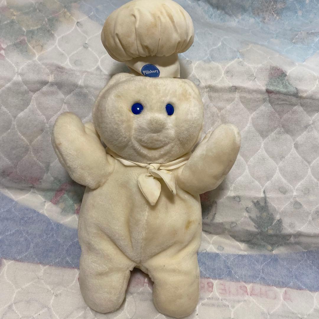 ドゥボーイ　pillsbury doughboy ぬいぐるみ 3体セットシェフ帽