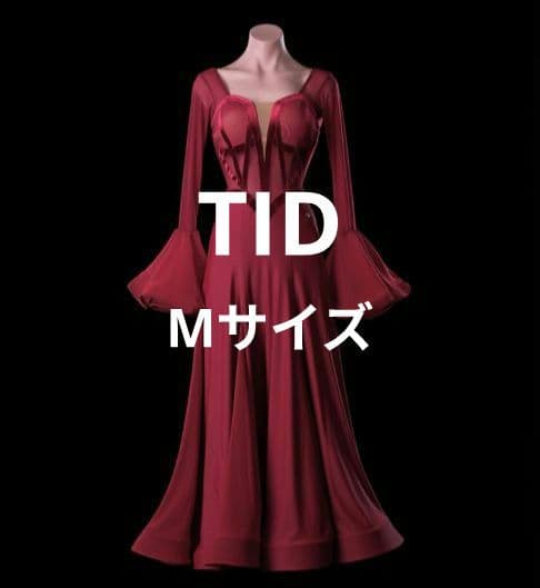 【 TID 】Mサイズ 社交ダンス スタンダード ワンピース 美品