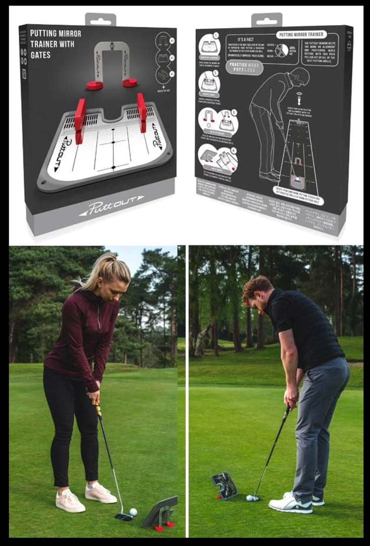 PuttOut パッティングミラートレーナー ウィズゲイツ