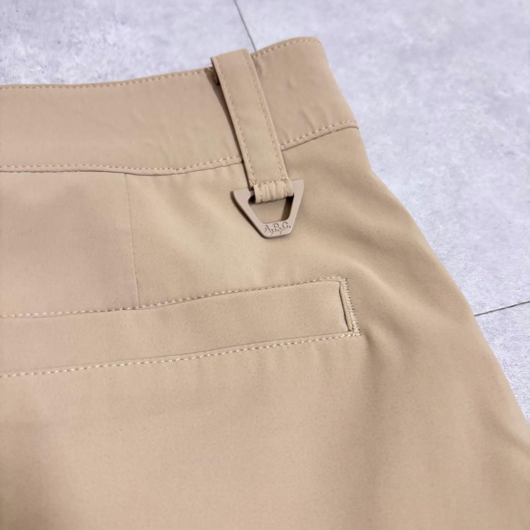 A.P.C.golf 韓国　ゴルフウェア　インナーパンツ　プリーツ　ベージュ　S