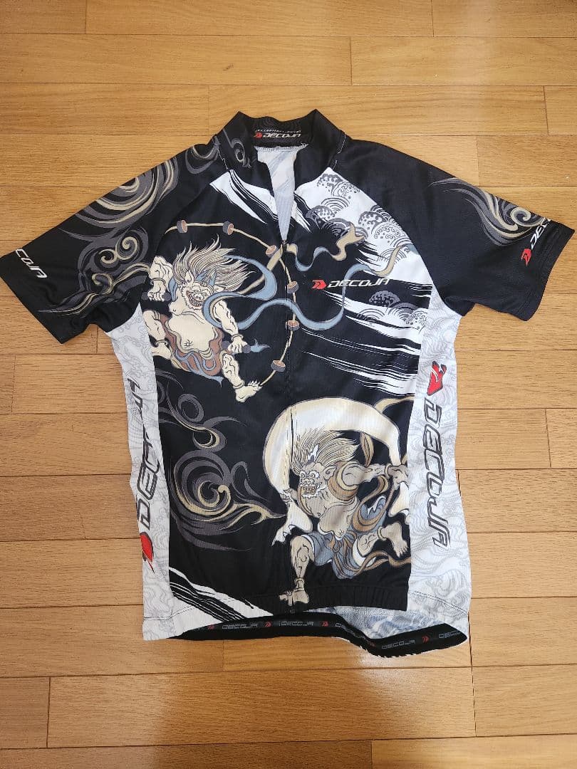 DECOJA サイクルジャージ 風神雷神 半袖 パンツセット