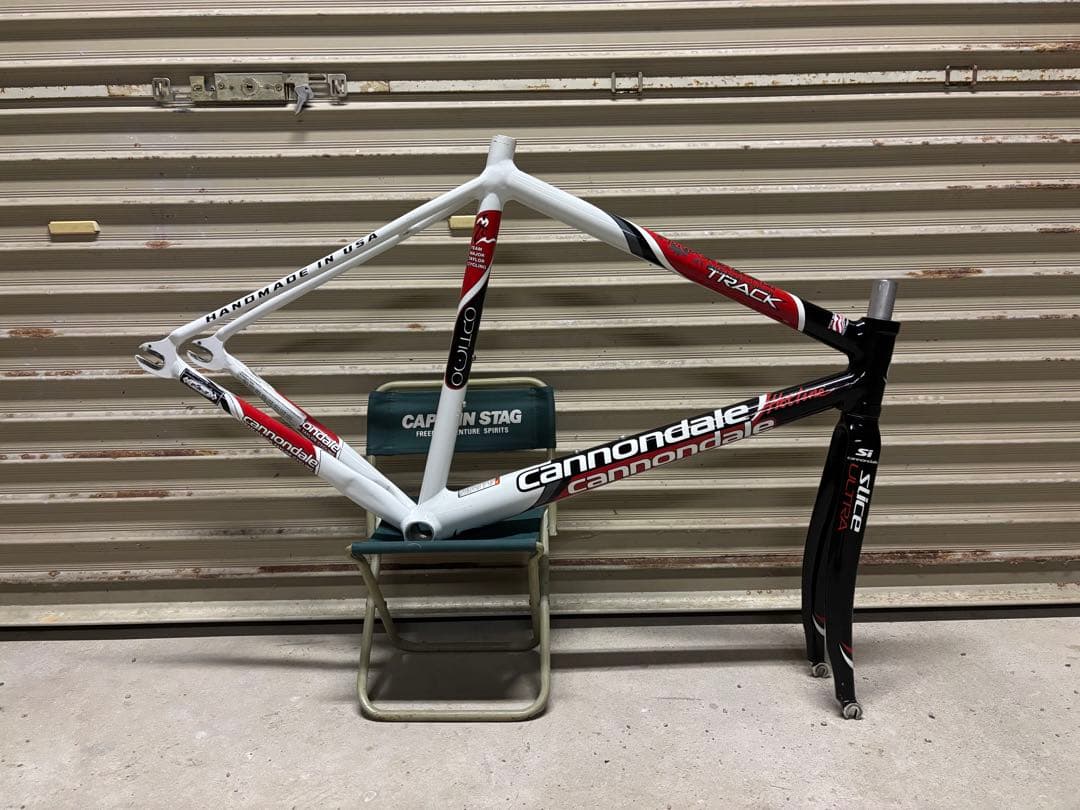 【希少】Cannondale optimo track フレームセット