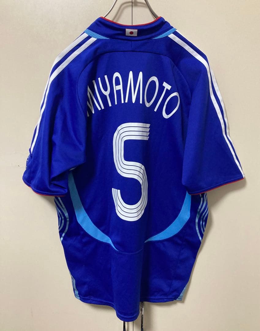 adidas アディダス　サッカー日本代表　ユニフォーム 2006 宮本恒靖