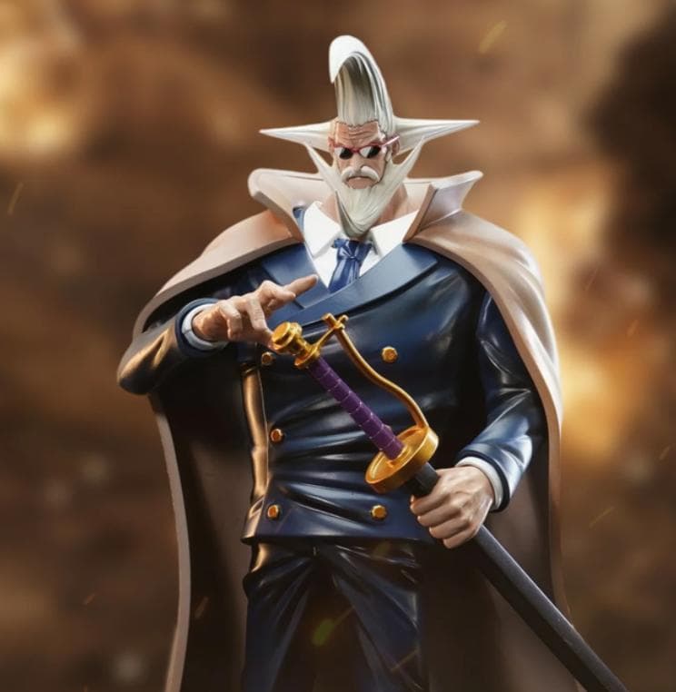 ワンピース　神の騎士団　ガーリング聖　ガレージキット　フィギュア