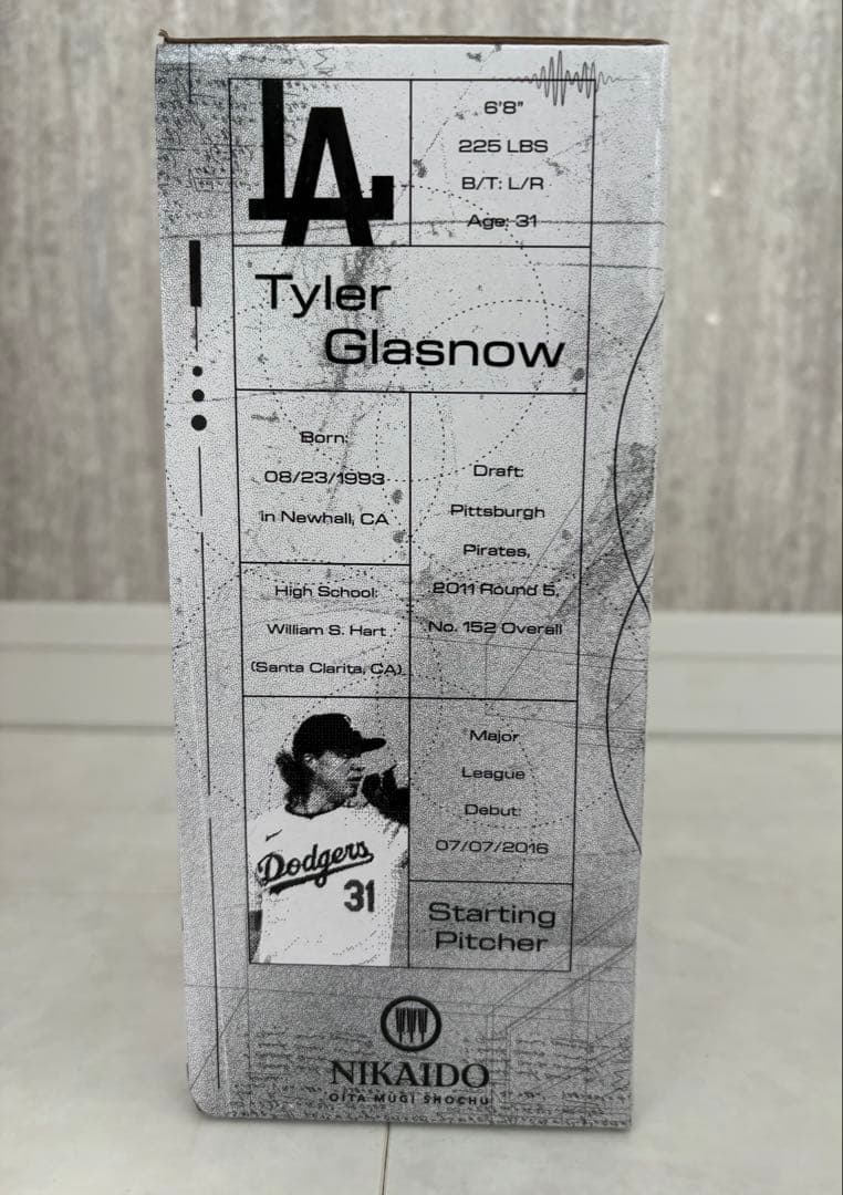 【非売品・新品】ドジャース タイラー・グラスノー ボブルヘッド（球場配布限定）
