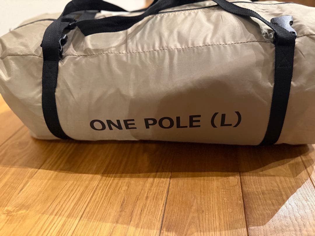 【美品】dod ワンポールテントＬセット　（ペグなし）