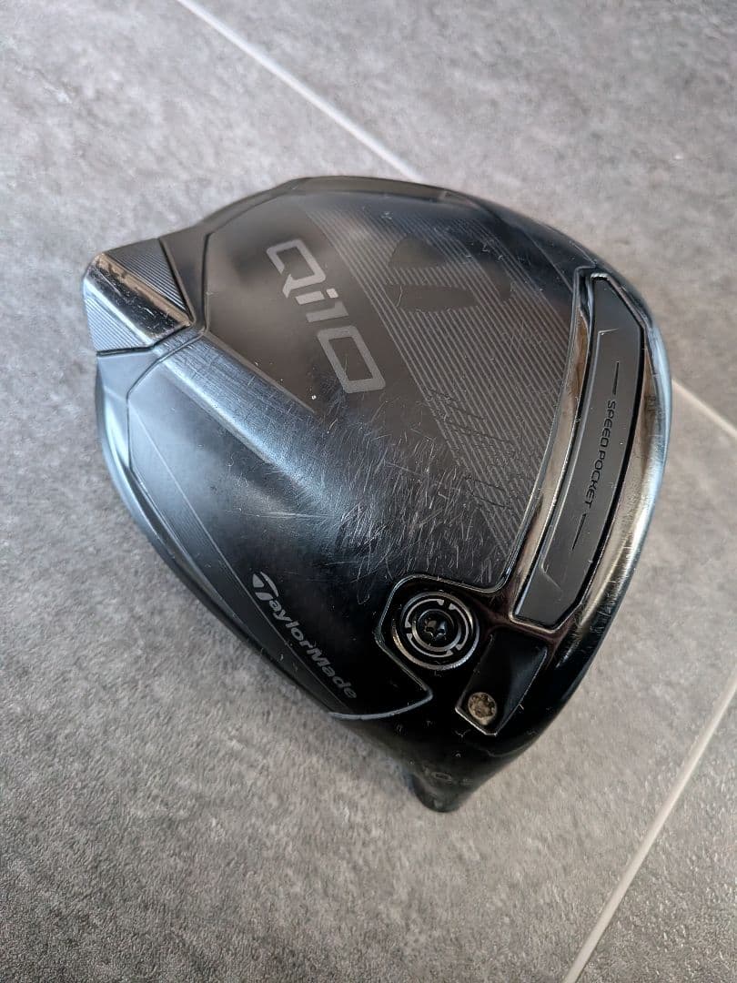 ●限定　名器●Qi10ドライバー 10.5° デザイナー ブラックアウト ヘッド