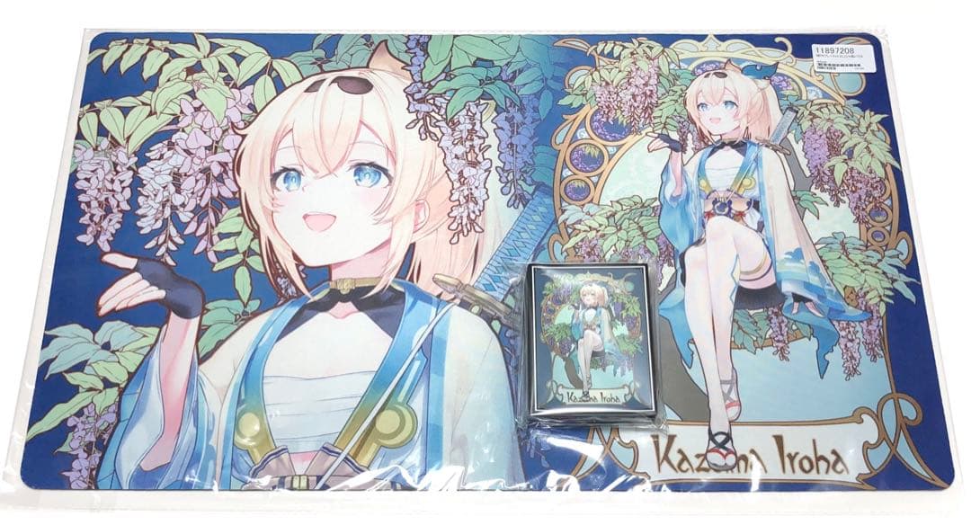 ホロライブ 風真いろは ミュシャ スリーブ プレイマット セット d_e