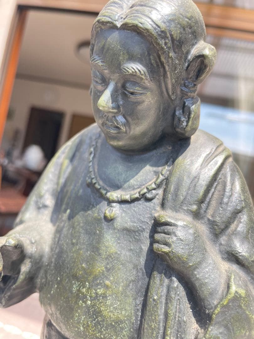 大国主のミコトブロンズ 彫刻 米　治一