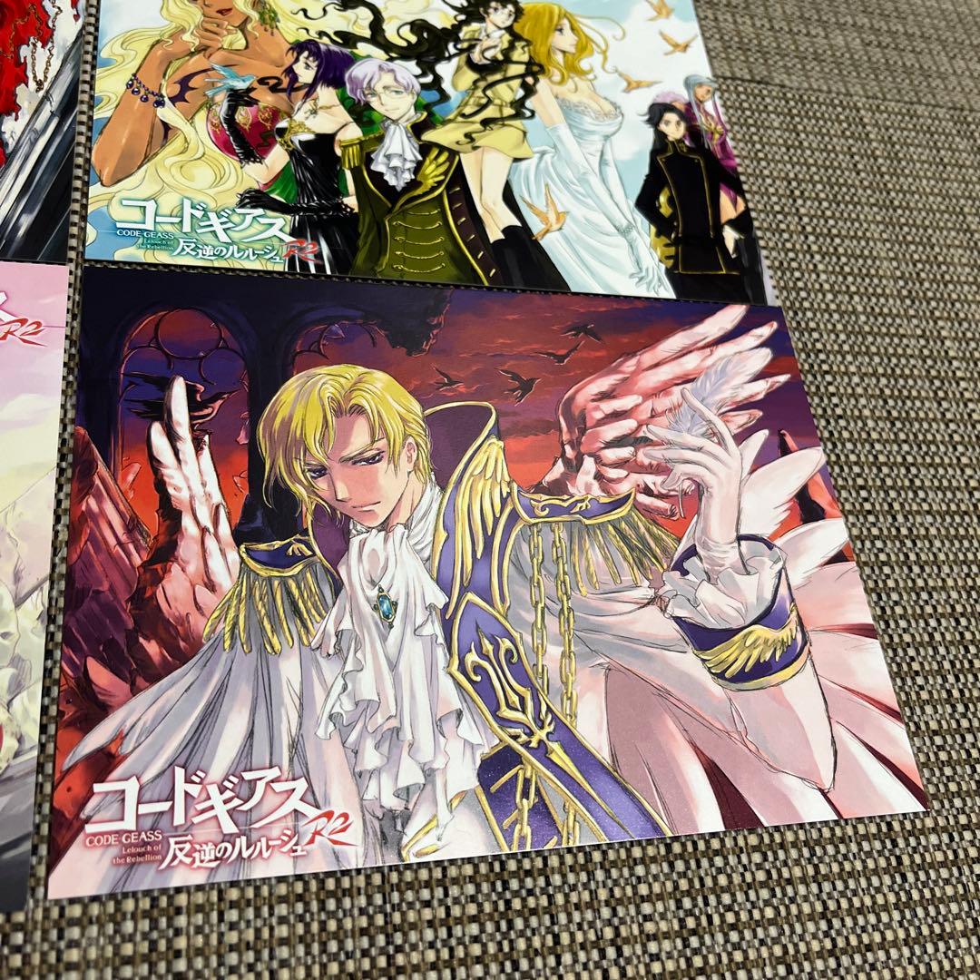 コードギアス　反逆のルルーシュ CLAMP イラストカード　8枚セット　レア