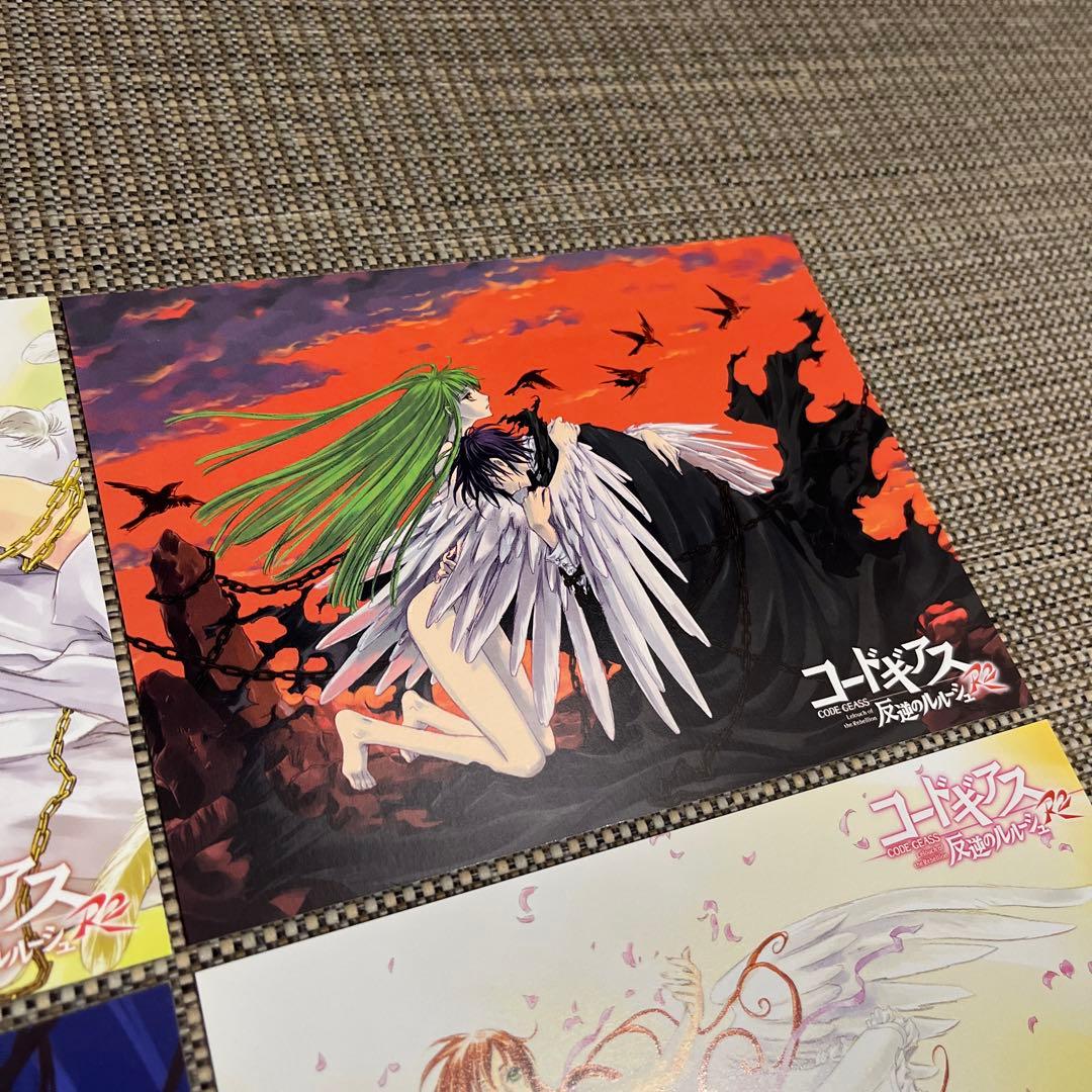 コードギアス　反逆のルルーシュ CLAMP イラストカード　8枚セット　レア