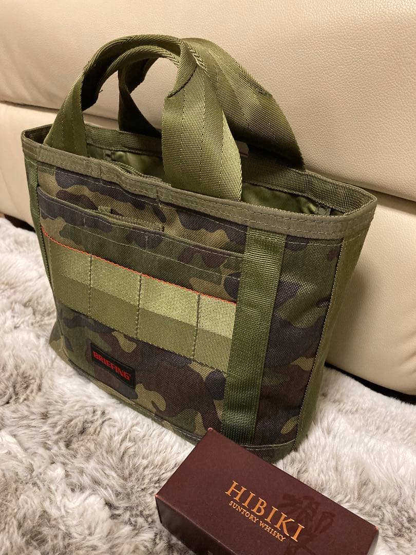 ★ブリーフィング　カートバッグ　BRIEFING 人気カモフラ美品‼️（オマケ付）