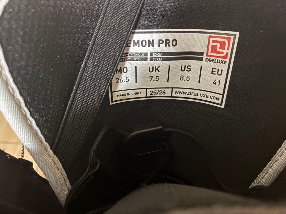 DEELUXE DEEMON PRO 25-26モデル 26.5㎝