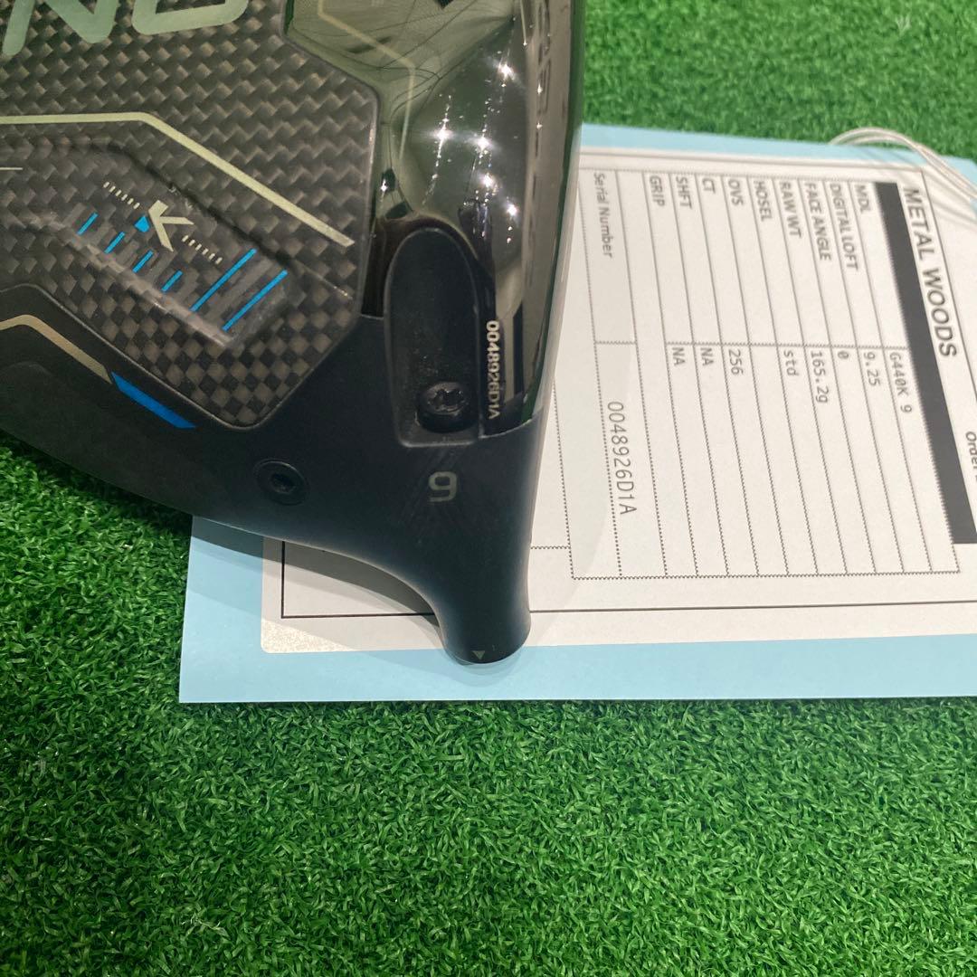 CT256ツアー支給品 PINGG440K9度 リアル9.2TOUR ISSUE