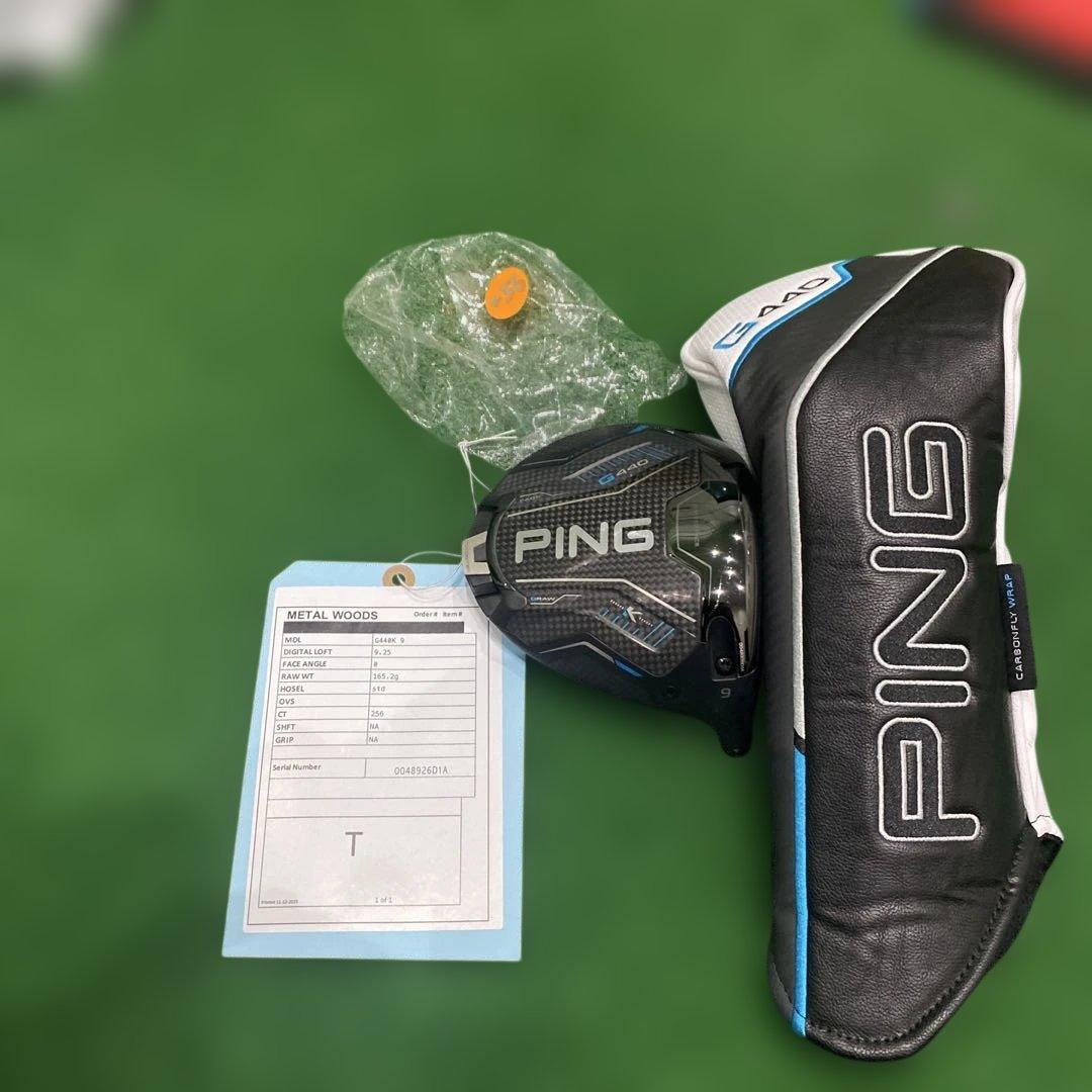 CT256ツアー支給品 PINGG440K9度 リアル9.2TOUR ISSUE