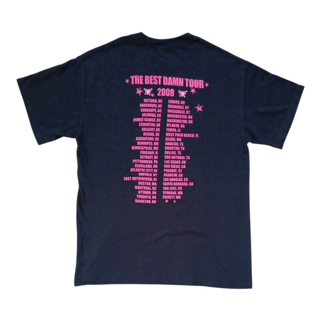 2008年製 アブリル ラヴィーン 北米ツアー Tシャツ Mサイズ