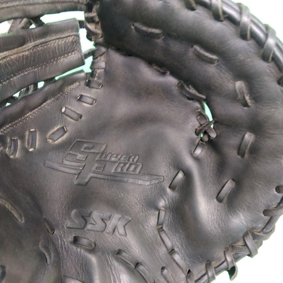 野球 グローブ 軟式 少年野球 ファーストミット SSK 黒