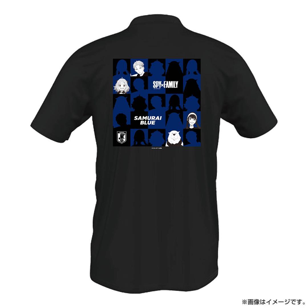 adidas SPY FAMILY サッカー日本代表 Tシャツ サムライブルー
