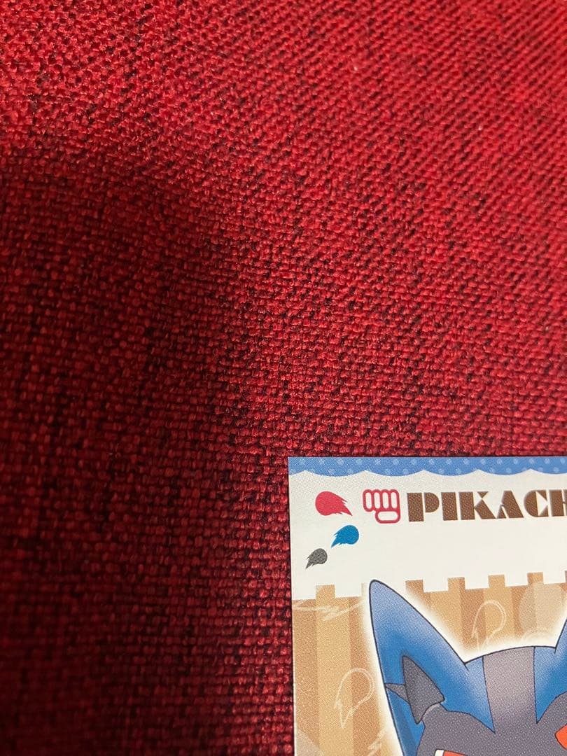 【非売品】ピカチュウ メガルカリオ　ポンチョ 名刺カード