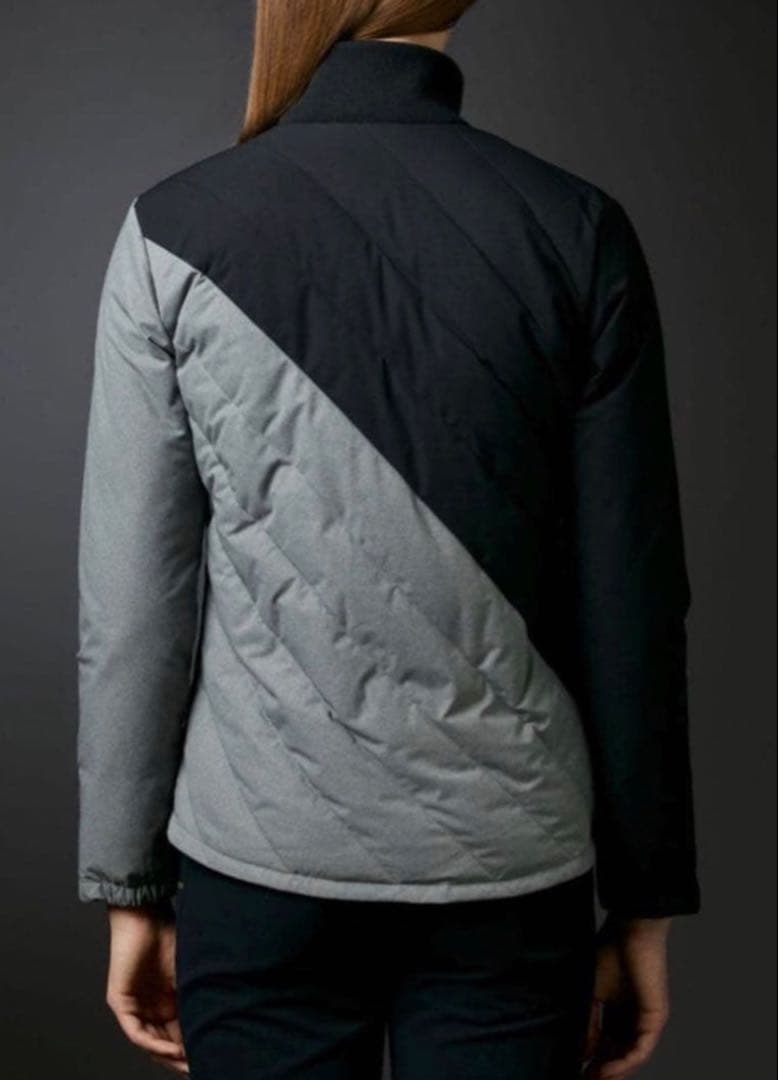 デサント　DESCENTE ゴルフ　中綿　ダウン90% ジャケット　M グレー黒