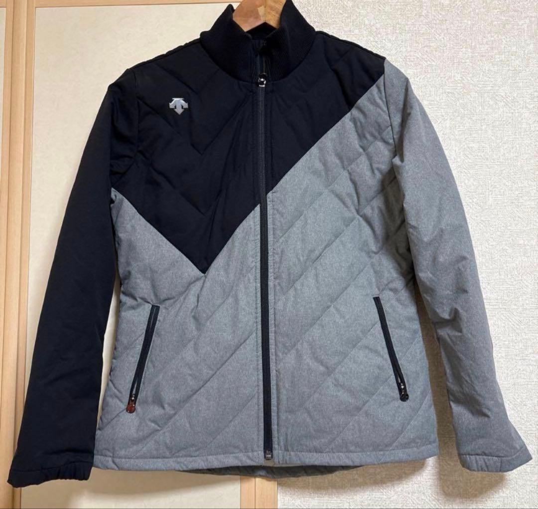 デサント　DESCENTE ゴルフ　中綿　ダウン90% ジャケット　M グレー黒