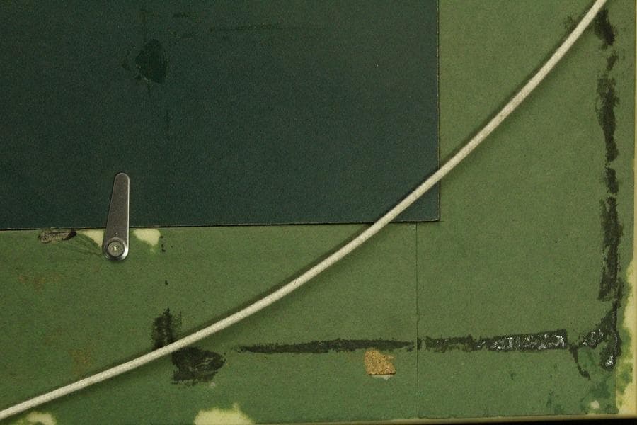 徳田春邦 作 赤富 57cmx27.5cm 真筆保証(ZE704)