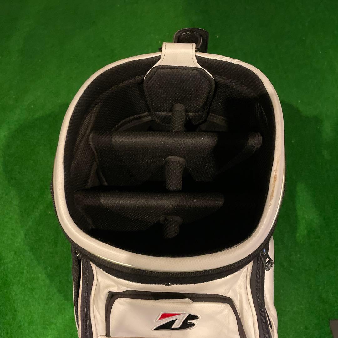 BRIDGESTONE プロ支給品2024プロトキャディバッグ ヘッドカバー付