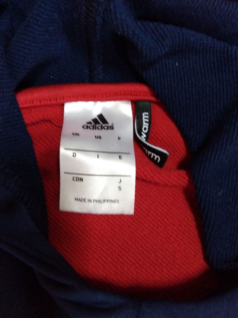 adidas フード付きジャージ上下セット J S